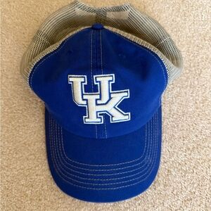 Blue and Gray Cap with UK Logo